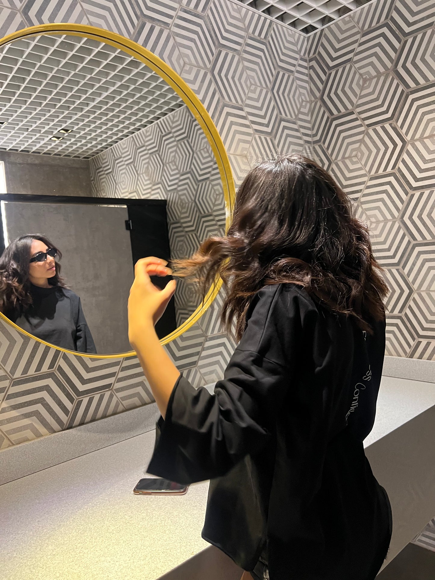 Effortless Confidence Black Shirt