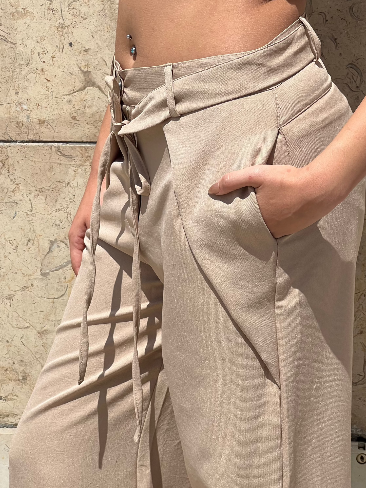beige  pants