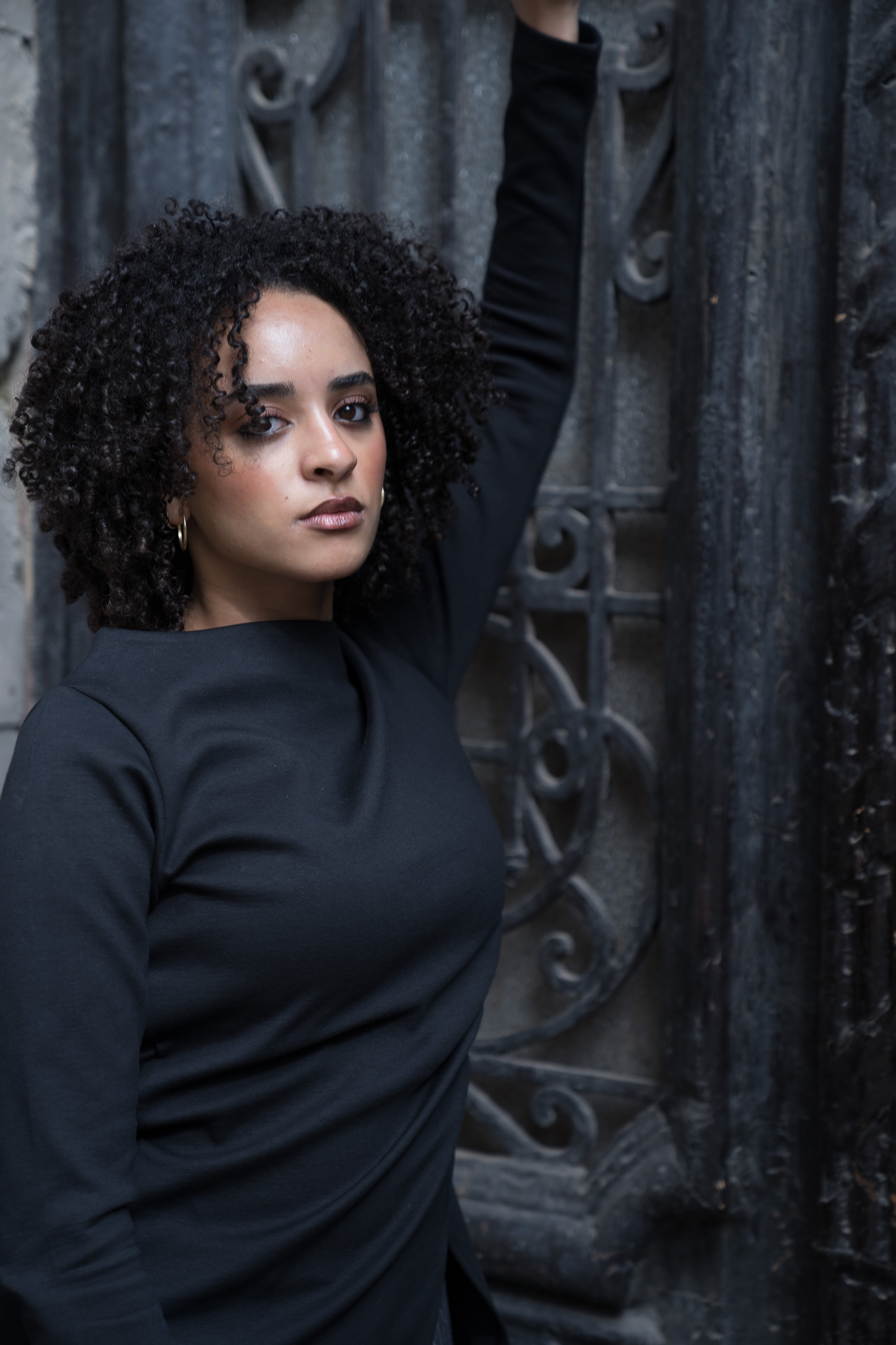 Black Long Sleeve Top