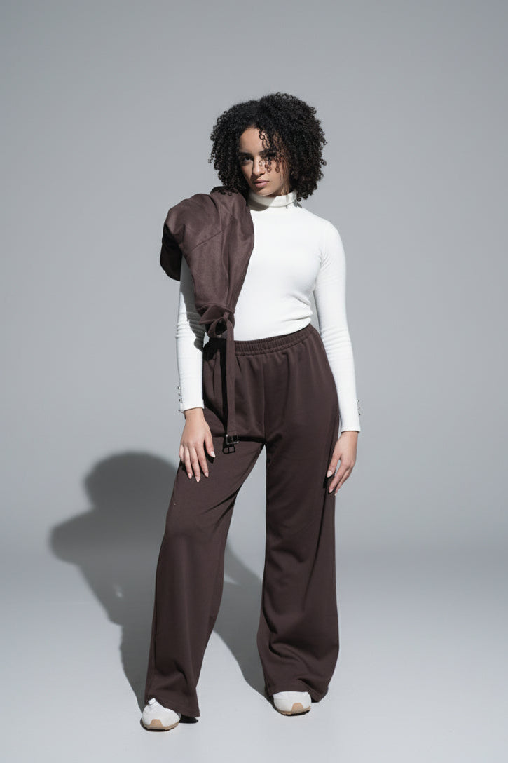 The Brown Relaxed Everyday Pants