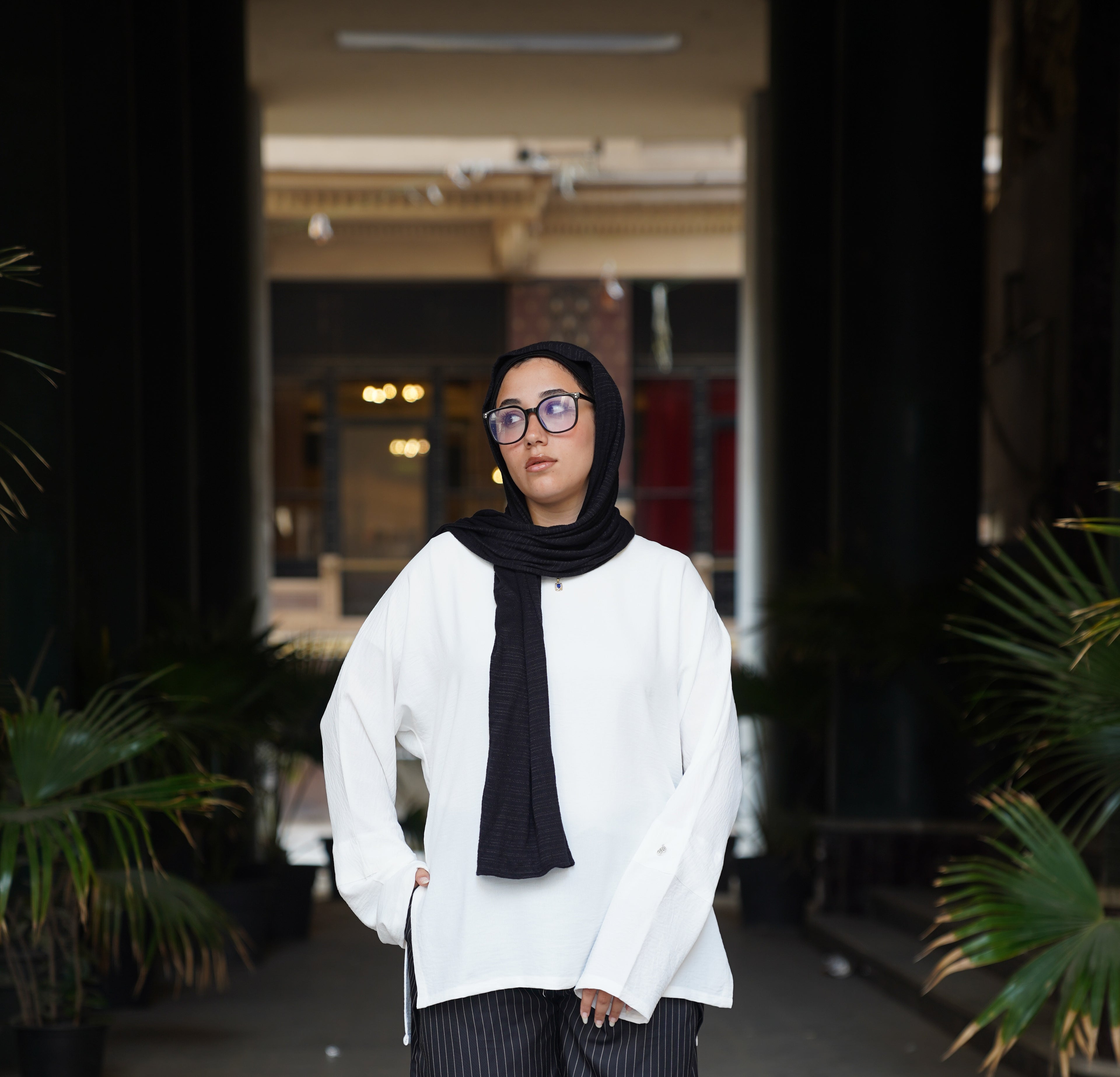 The Essential White Flow Top