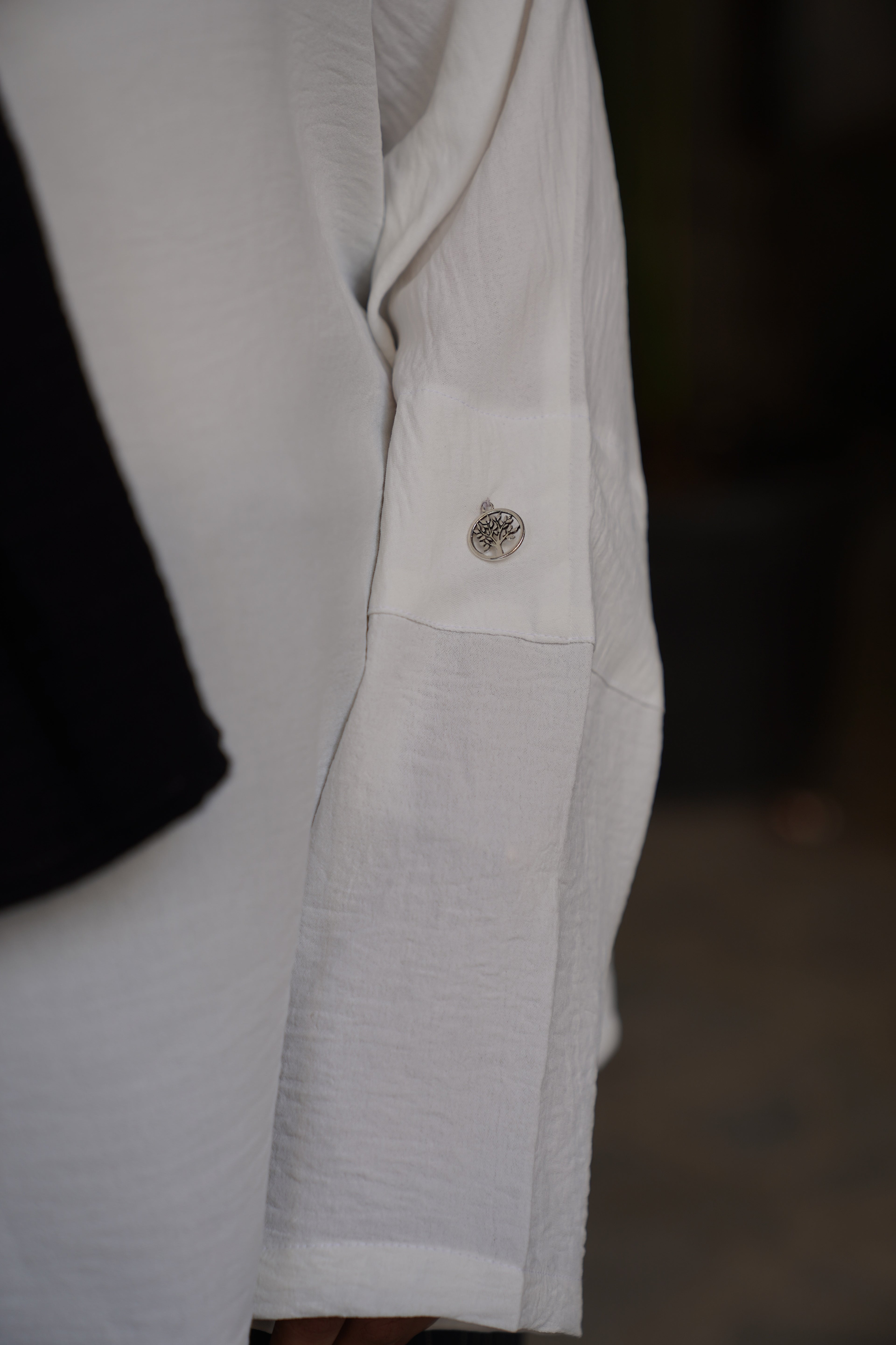 The Essential White Flow Top