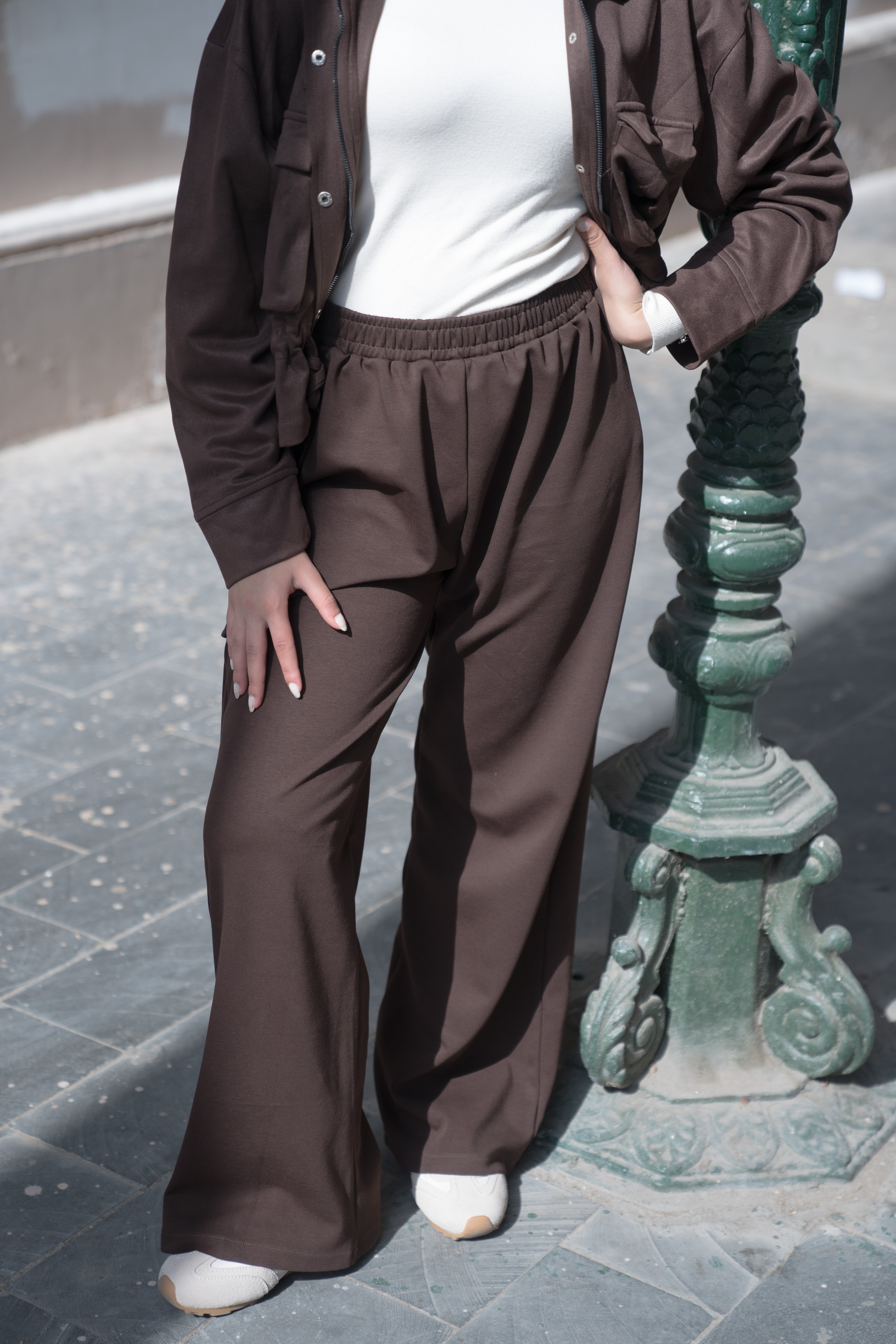 The Brown Relaxed Everyday Pants