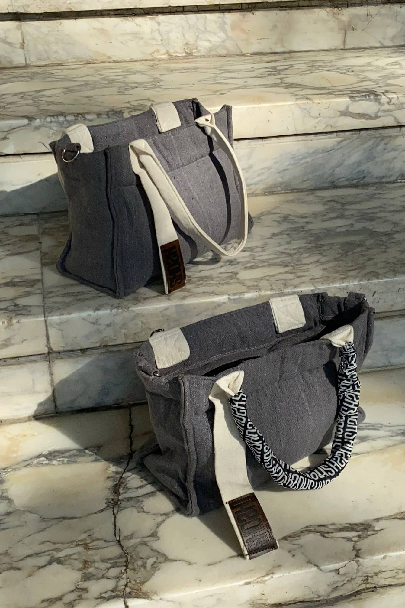 Charcoal Tote Bag