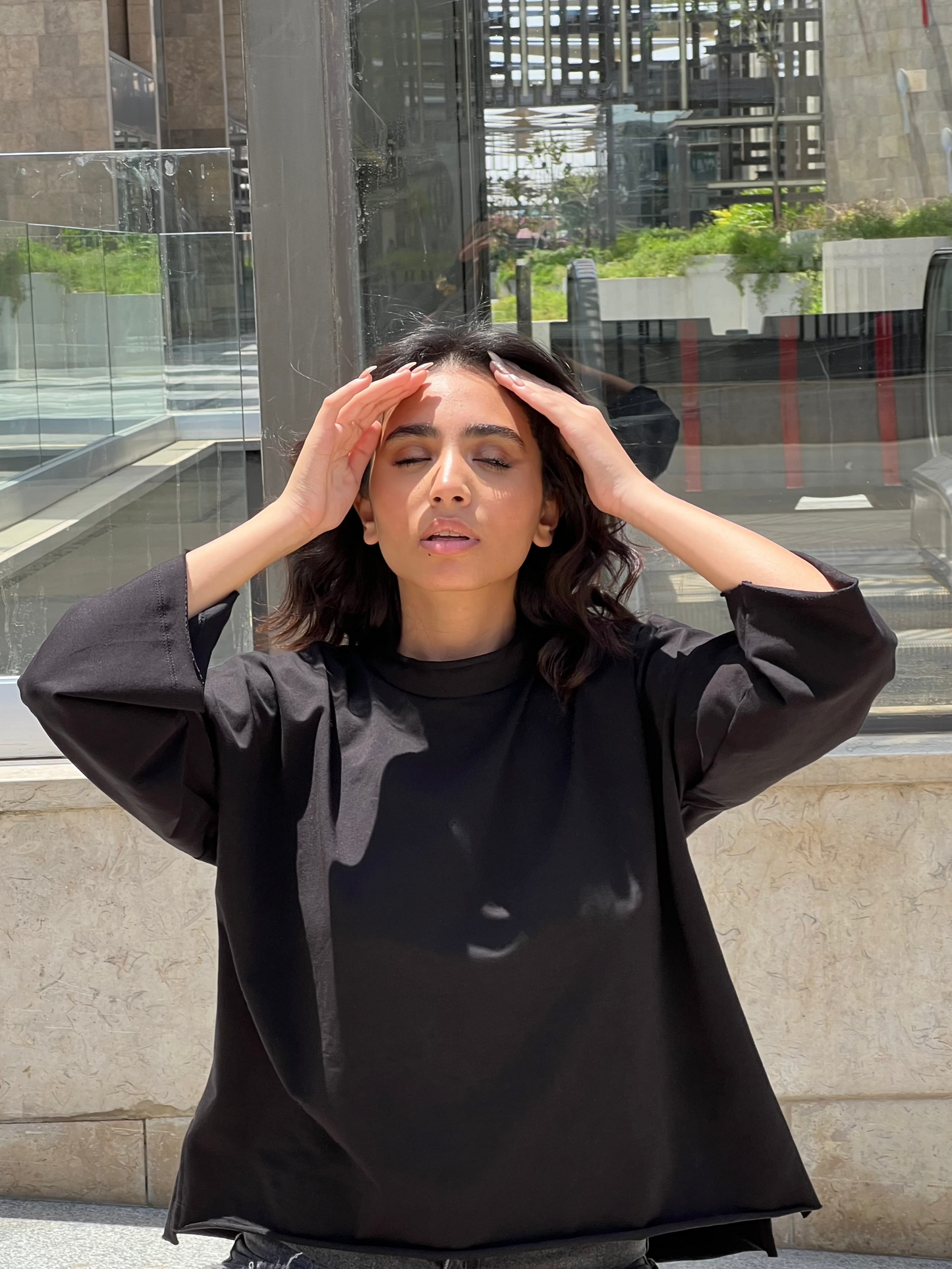 Effortless Confidence Black Shirt