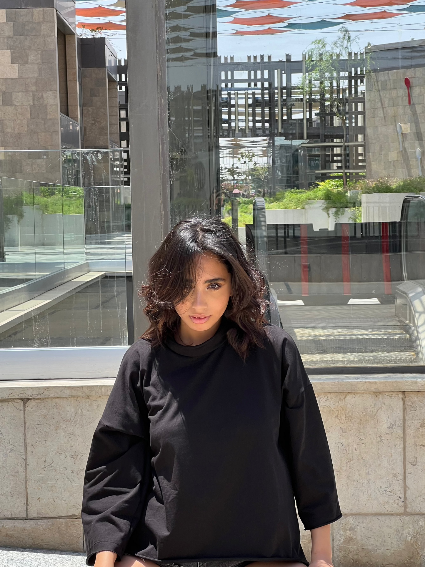 Effortless Confidence Black Shirt