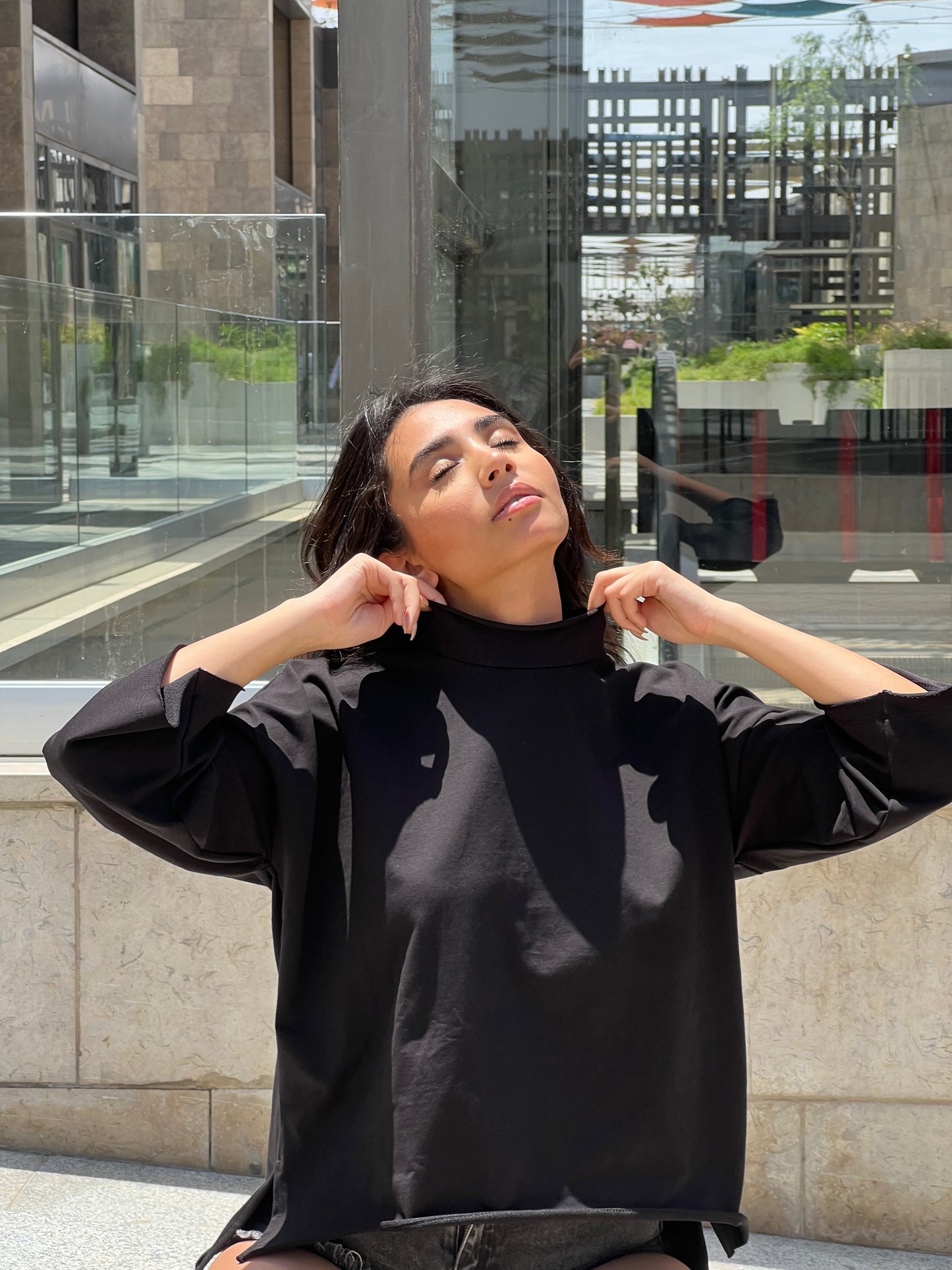 Effortless Confidence Black Shirt